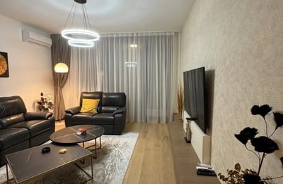 Alquiler de un acogedor apartamento de 3 habitaciones, 86 m², distrito Belgrade Waterfront, Belgrado, Serbia